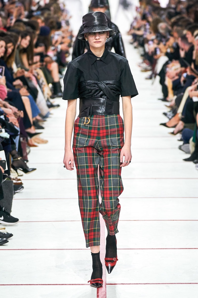 Dior Fall/Winter 2019 Paris Fashion Week Runway Collection Maria Grazia Chiuri Best Looks PFW Fall Winter 2019 FW19 Archive Saddle Bag Yves Saint Laurent Robin Morgan Miss Dior Dress 