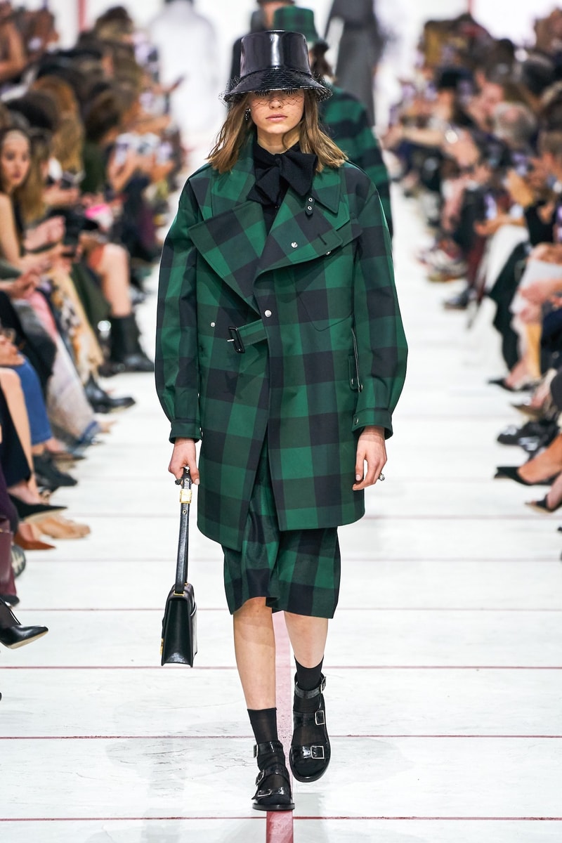 Dior Fall/Winter 2019 Paris Fashion Week Runway Collection Maria Grazia Chiuri Best Looks PFW Fall Winter 2019 FW19 Archive Saddle Bag Yves Saint Laurent Robin Morgan Miss Dior Dress 