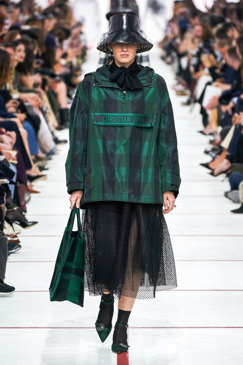 Dior Fall/Winter 2019 Paris Fashion Week Runway Collection Maria Grazia Chiuri Best Looks PFW Fall Winter 2019 FW19 Archive Saddle Bag Yves Saint Laurent Robin Morgan Miss Dior Dress 