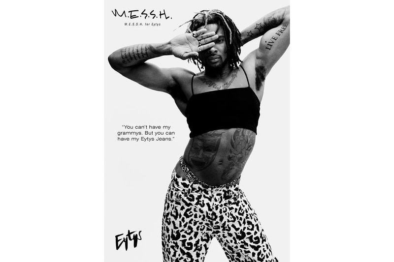 Eytys Spring Summer 2019 Denim Campaign Jeans White Black