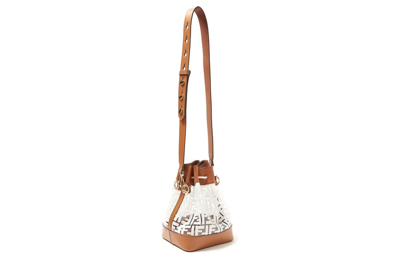Fendi Transparent PVC Mon Trésor Bucket Bag