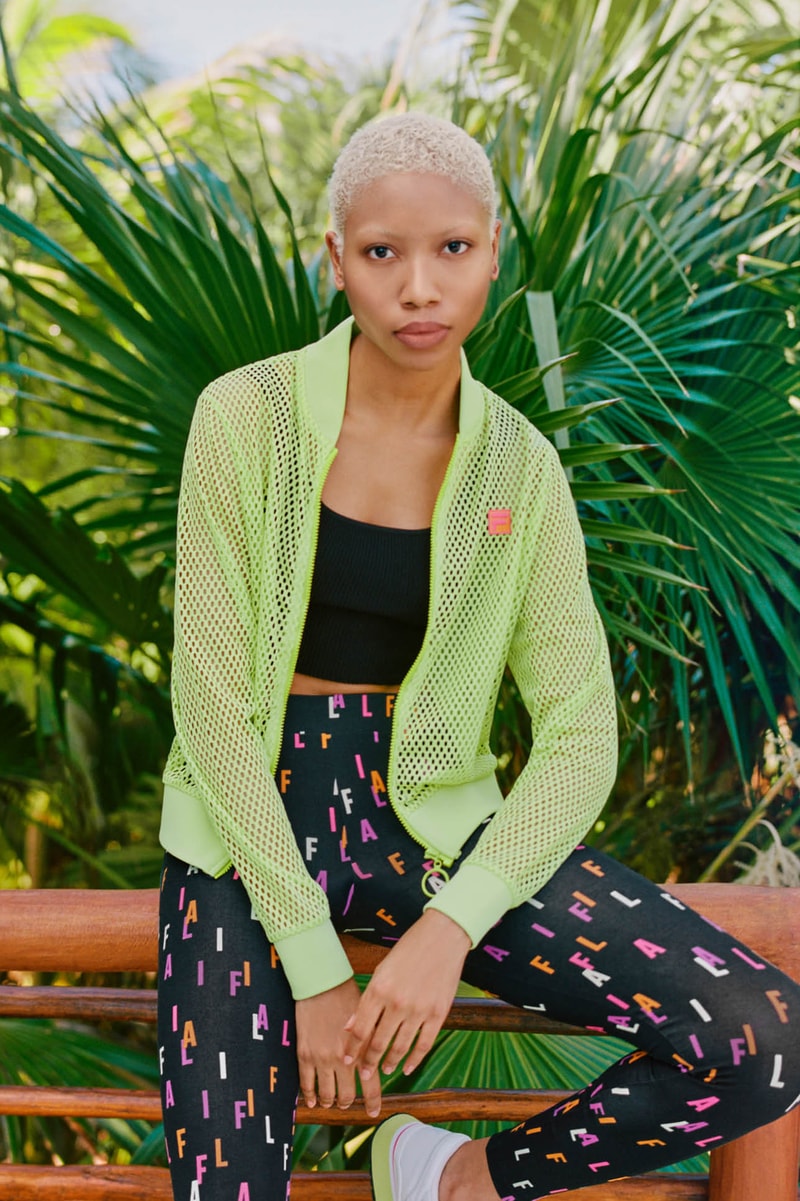 FILA Spring Summer 2019 Collection Lookbook Jacket Green