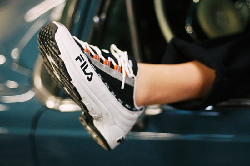 This Girl on Kicks Editorial Re-Introduces FILA's Vintage DSTR97 Design
