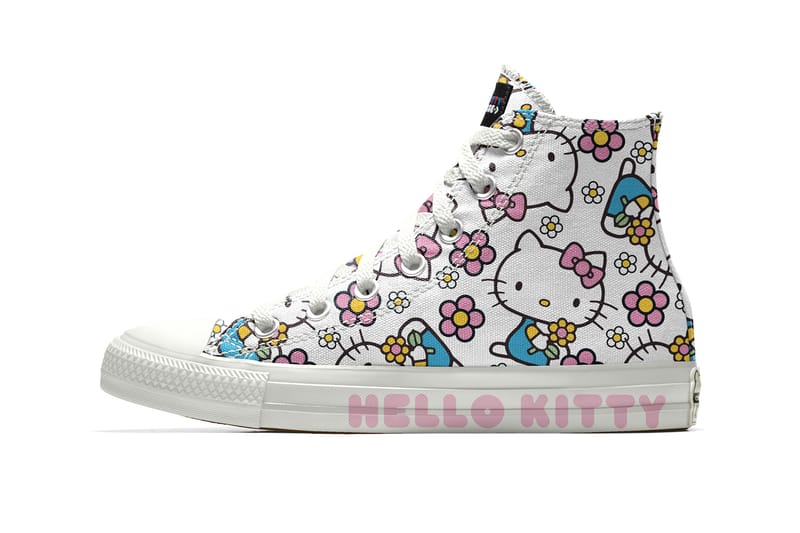 Hello Kitty x Converse Just Dropped Customizable Chuck Taylors
