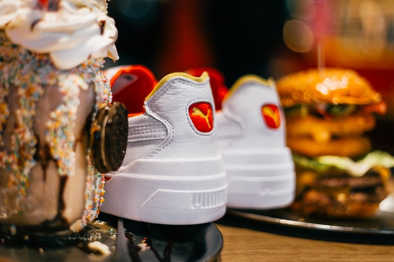 puma cali drive thru yellow red fast food california collaboration