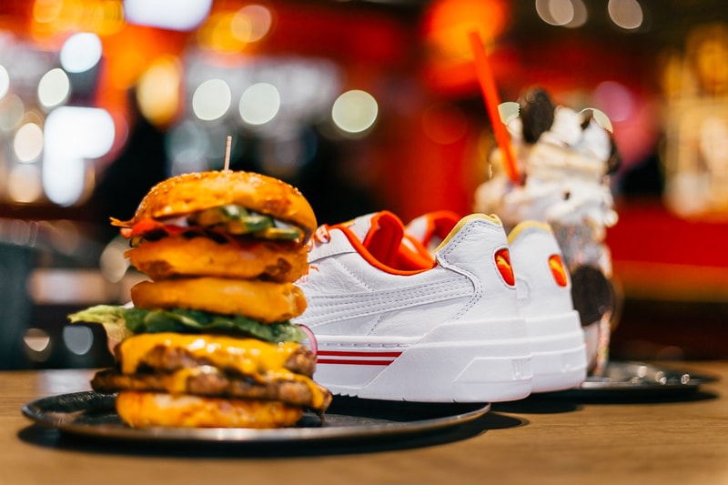 puma cali drive thru yellow red fast food california collaboration