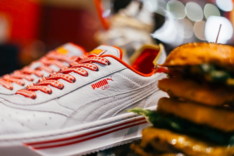 puma cali drive thru yellow red fast food california collaboration