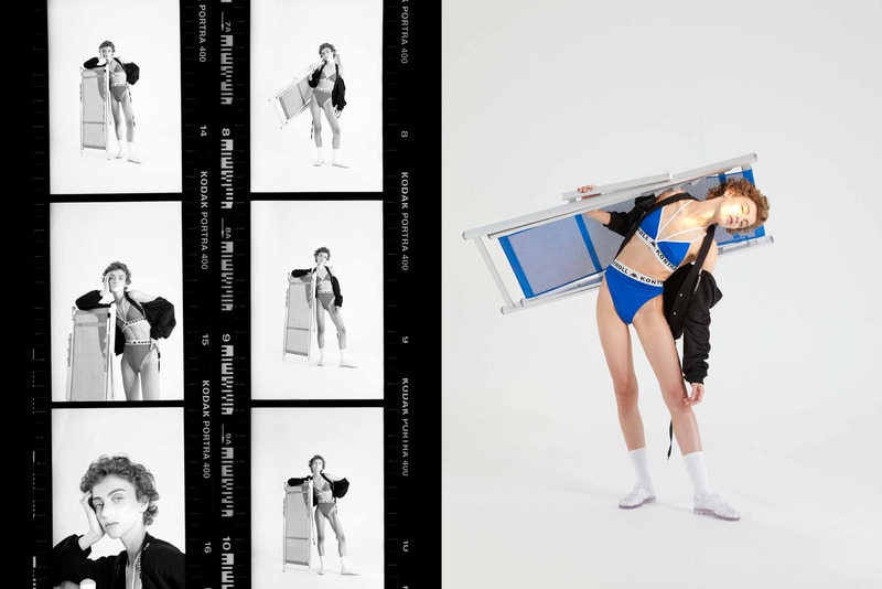Kappa Kontroll Spring Summer 2019 Collection Lookbook Bikini Blue White