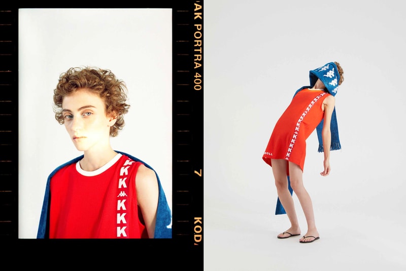 Kappa Kontroll Spring Summer 2019 Collection Lookbook Dress Red White