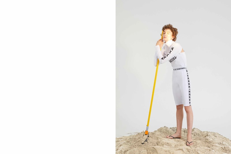 Kappa Kontroll Spring Summer 2019 Collection Lookbook Top Shorts White