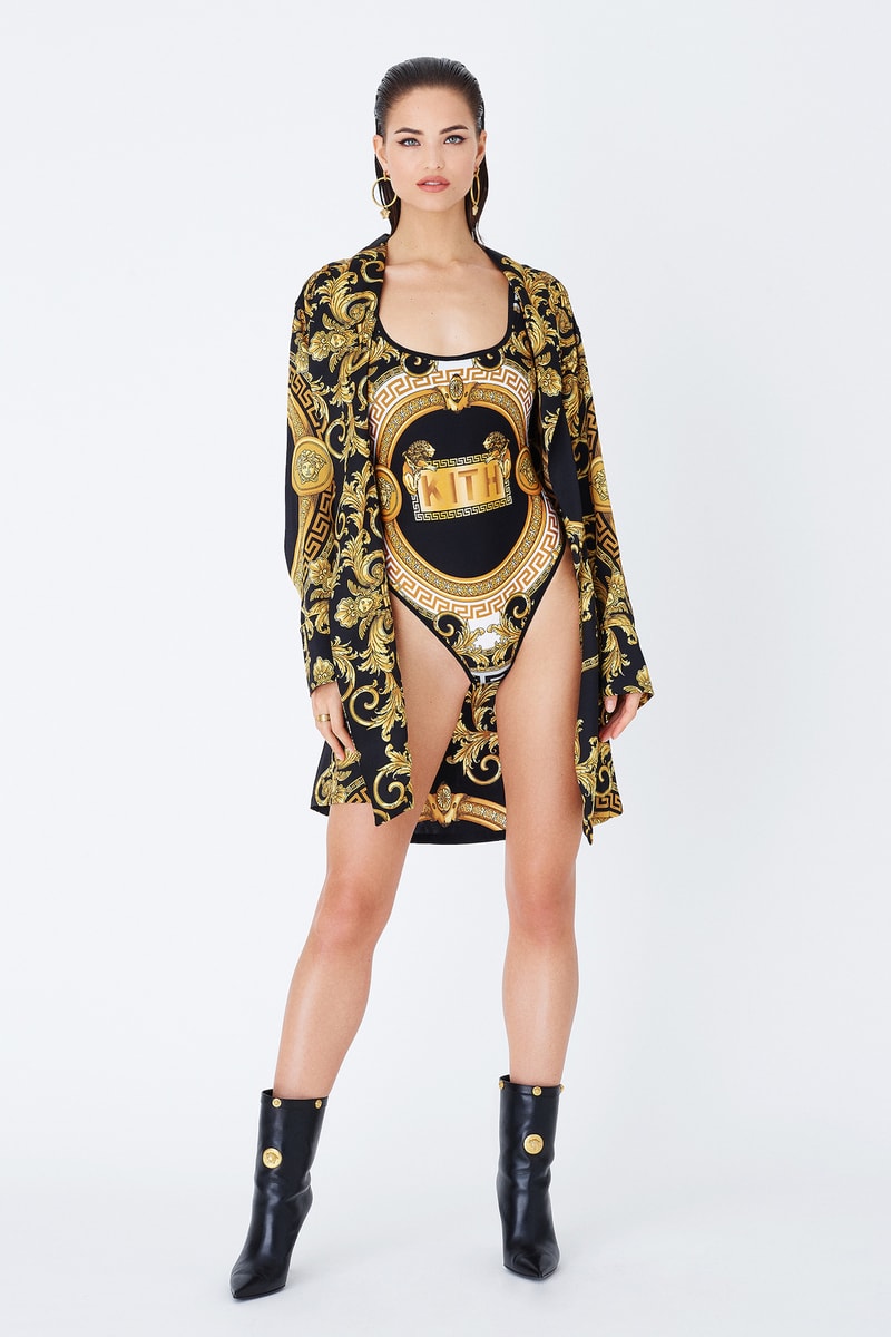 KITH x Versace Collection Lookbook Pieces Collaboration Jacket Print Shoes Release Date