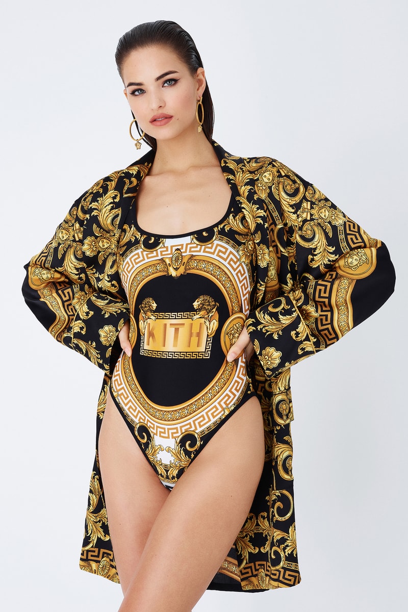 KITH x Versace Collection Lookbook Pieces Collaboration Jacket Print Shoes Release Date
