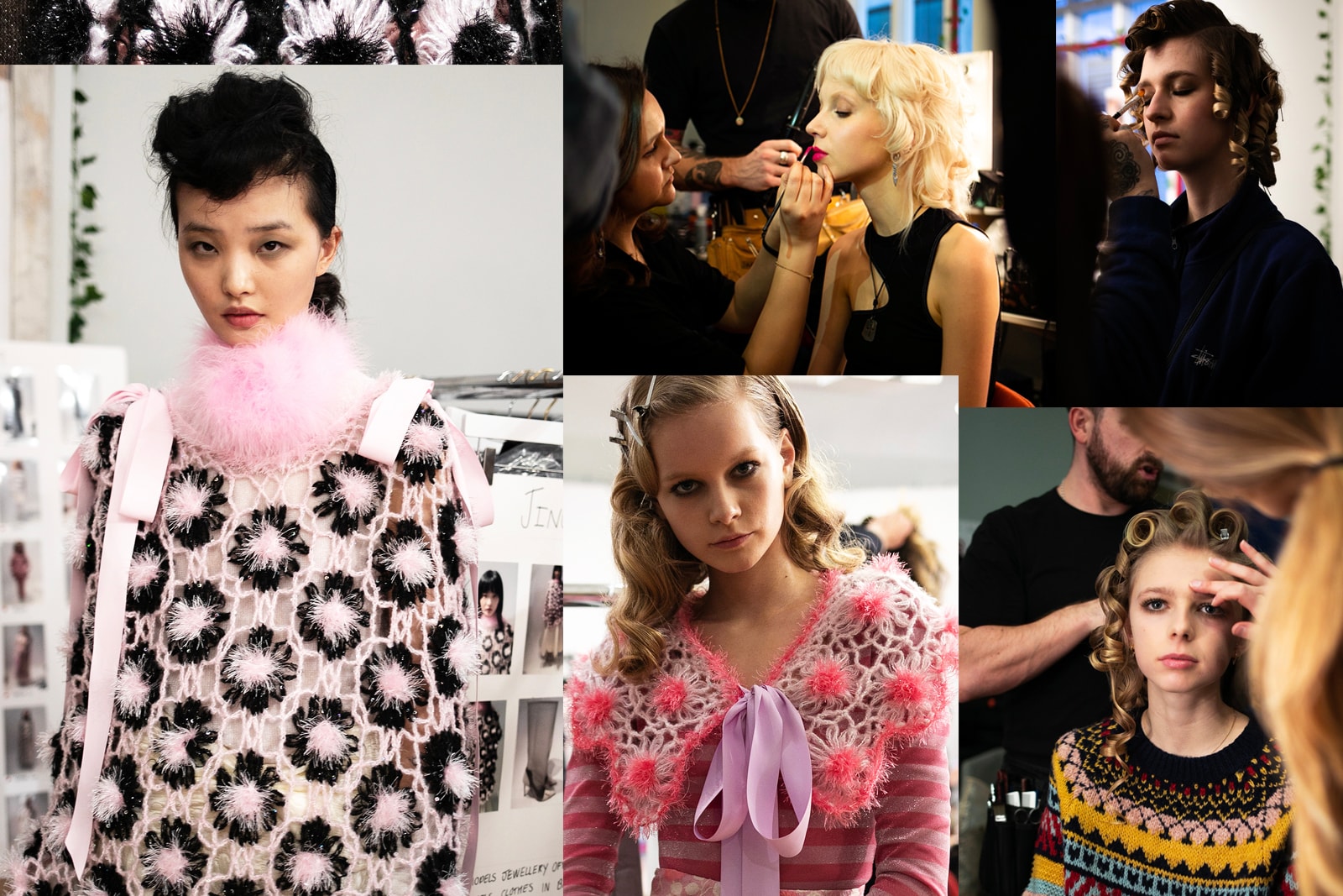 Ashley Williams Take a look at the highlights below and while you are here, read Backstage Fw19 Fall Winter 2019 Yellow Cat Sweater Purple Bows 