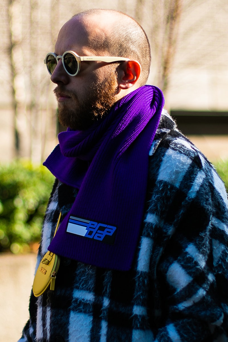 london fashion week fall winter 2019 fw19 street style streetsnaps gucci balenciaga jacquemus fendi vans raf simons