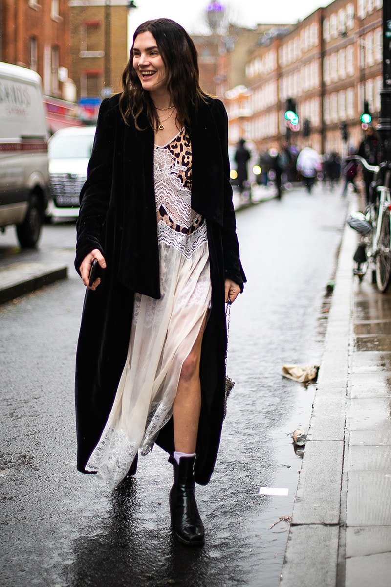 london fashion week fall winter 2019 fw19 street style streetsnaps gucci balenciaga jacquemus fendi vans raf simons