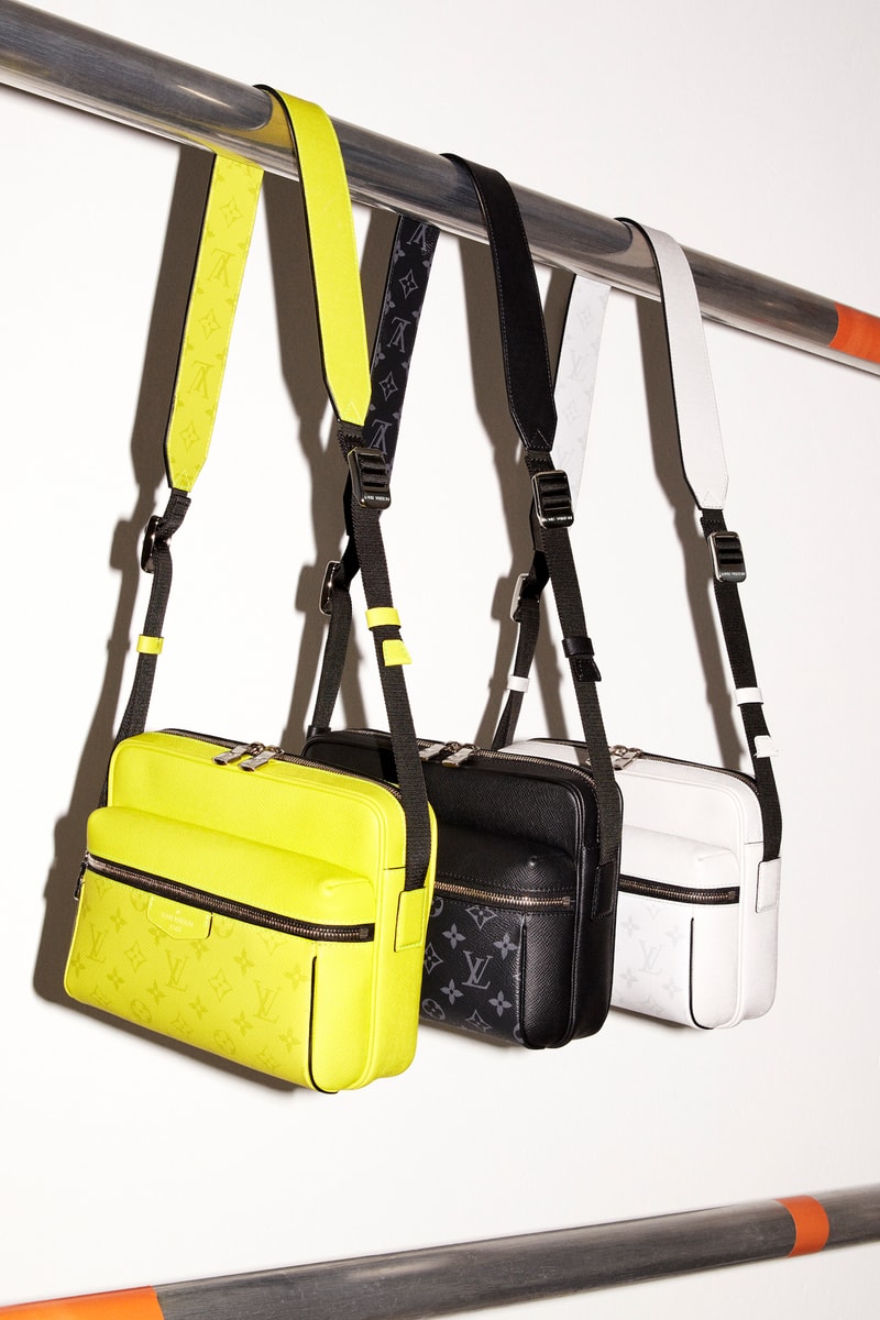Cop Louis Vuitton's New Colorful Monogram Bags Backpack Suitcase Travel Keepall Yellow Blue LV Pattern Print Accessories