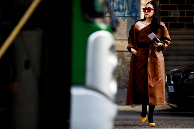 Milan Fashion Week Fall/Winter 19 Street Style Streetsnaps Looks FW19 MFW Chanel Gucci Fendi Vetements 