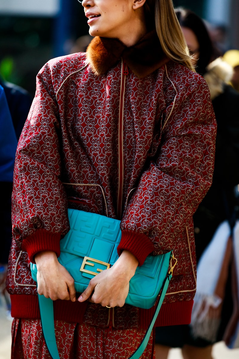 Milan Fashion Week Fall/Winter 19 Street Style Streetsnaps Looks FW19 MFW Chanel Gucci Fendi Vetements 