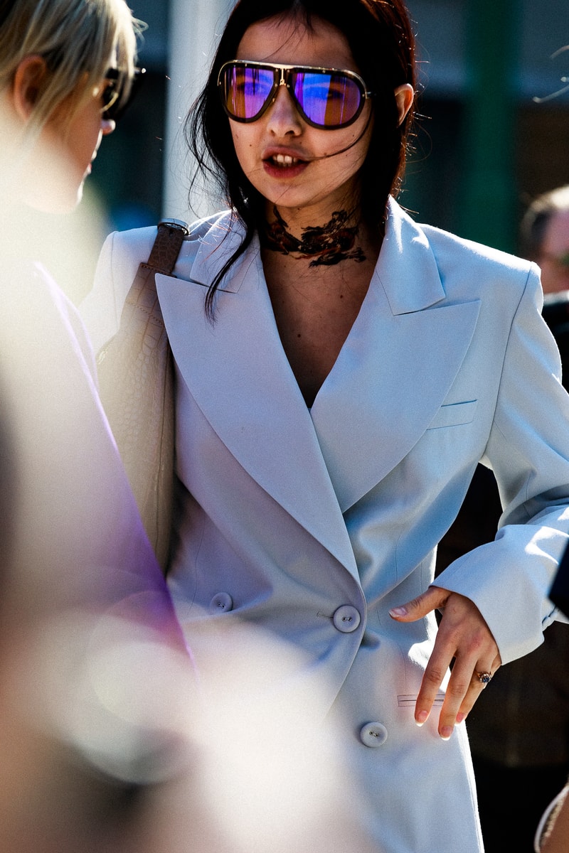 Milan Fashion Week Fall/Winter 19 Street Style Streetsnaps Looks FW19 MFW Chanel Gucci Fendi Vetements 
