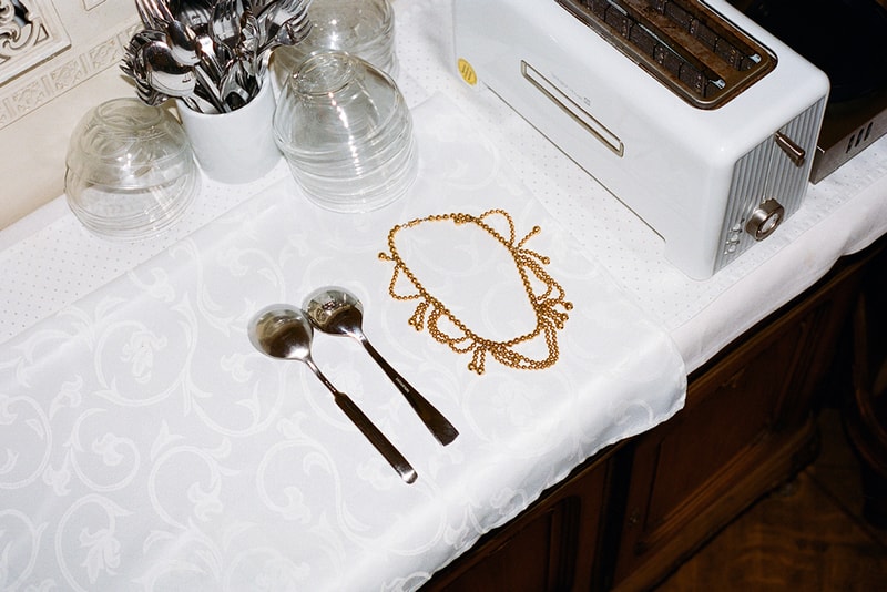mytheresa.com International Women's Day Auction Jimmy Choo Necklace Gold