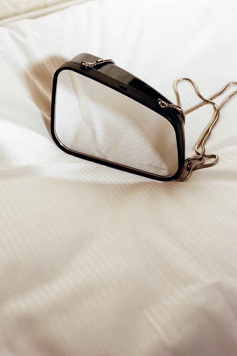 mytheresa.com International Women's Day Auction Balenciaga Bag Silver Black
