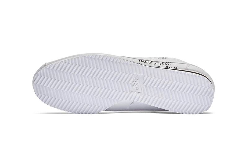 Nathan Bell and Nike Release A New Cortez Capsule Sneaker Pink White Iteration