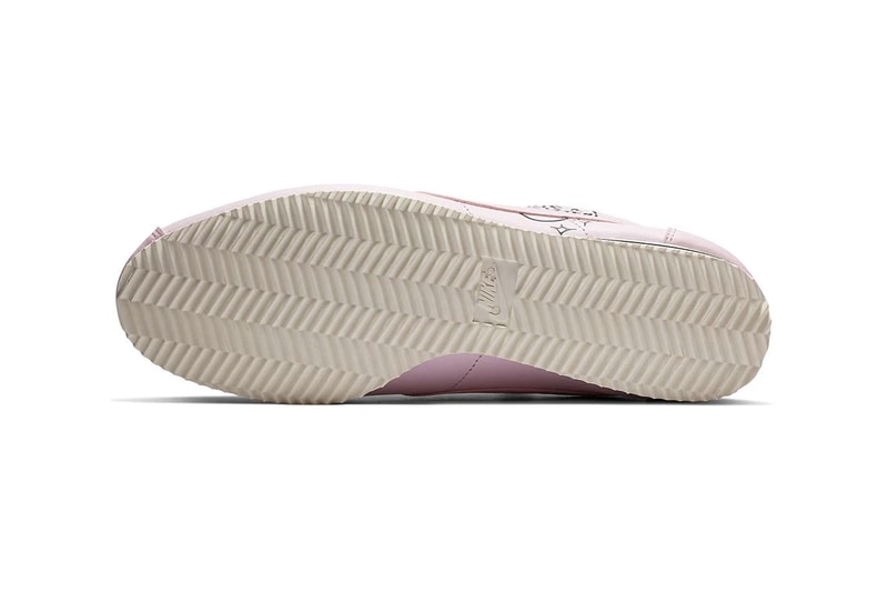 Nathan Bell and Nike Release A New Cortez Capsule Sneaker Pink White Iteration