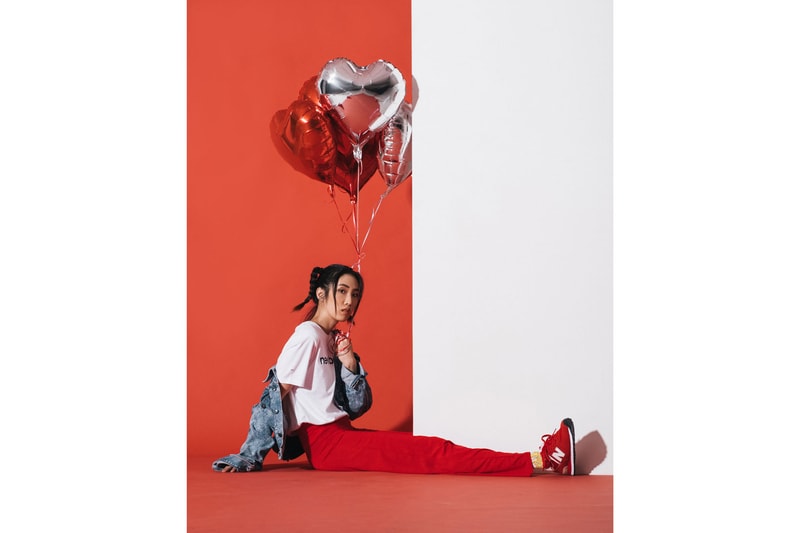 New Balance 574 Valentines Day Team Red Classic Grey