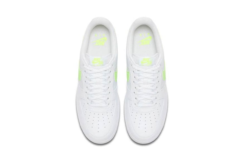 Nike Air Force 1 Mesh Leather Volt Grey Blue Black Red 