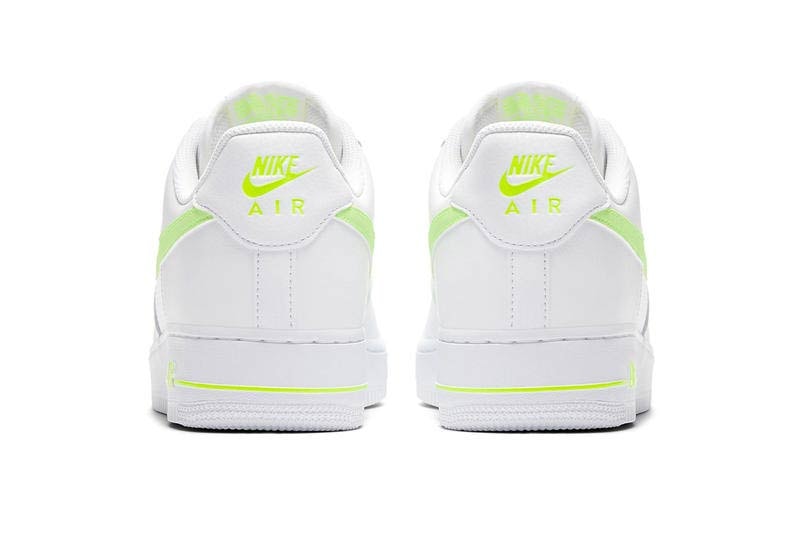 Nike Air Force 1 Mesh Leather Volt Grey Blue Black Red 