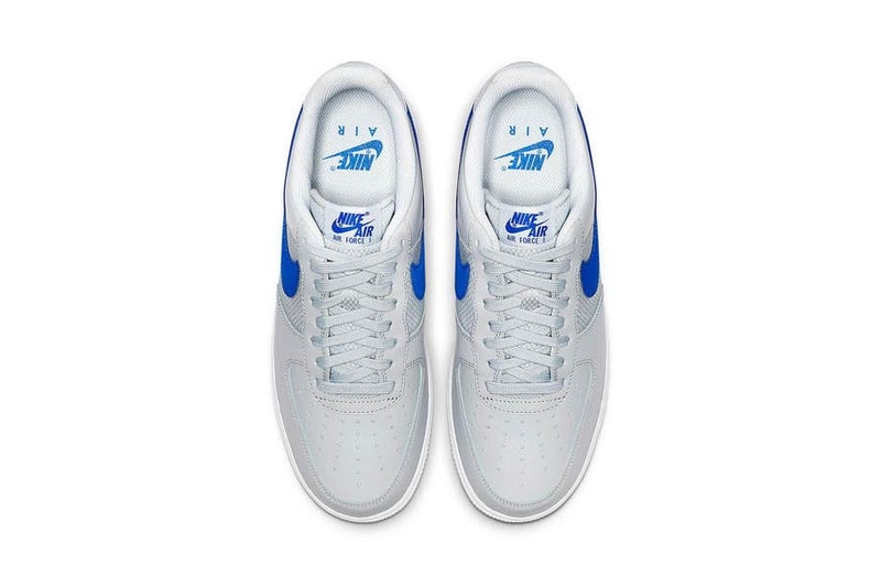 Nike Air Force 1 Mesh Leather Volt Grey Blue Black Red 