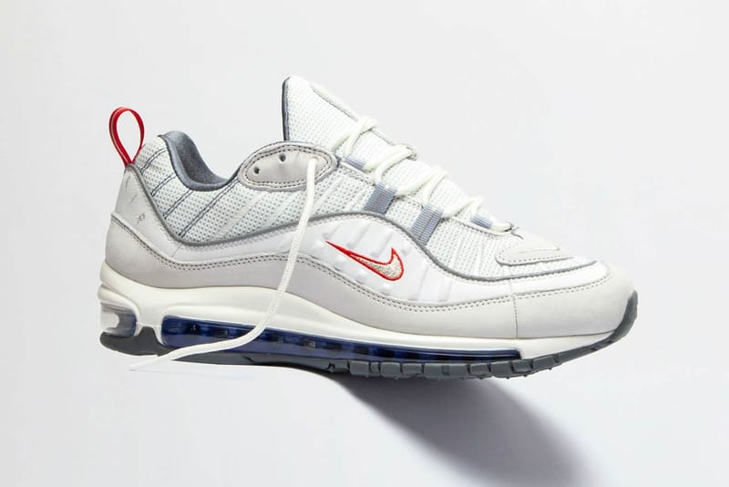 Nike's Air Max 98 Arrives in a Clean "Summit White"/"Metallic Silver" Colorway