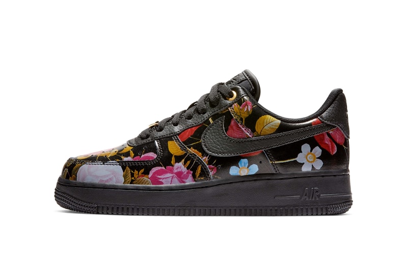 Nike All Star Weekend Floral Pack Air Force 1 Low Black