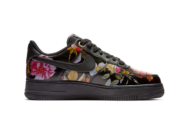 Nike All Star Weekend Floral Pack Air Force 1 Low Black