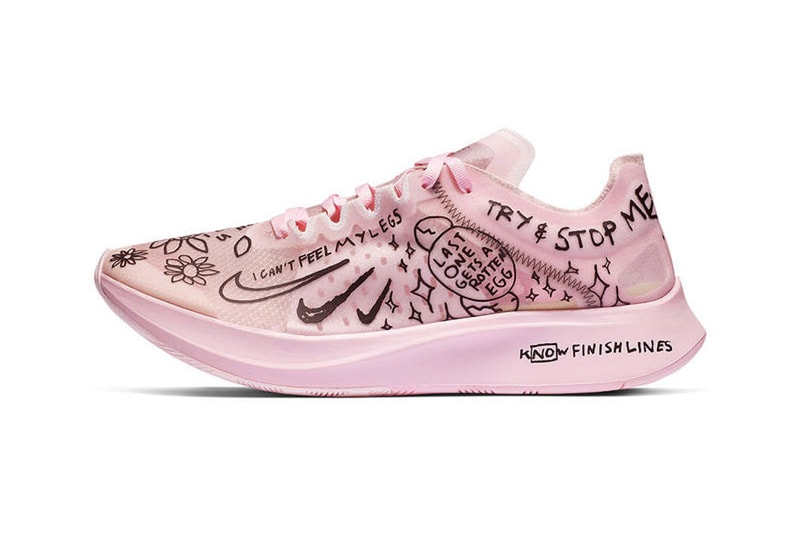 Nike Zoom Fly SP Pink Nathan Bell