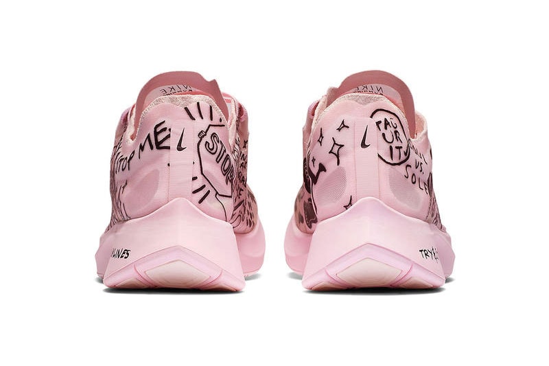 Nike Zoom Fly SP Pink Nathan Bell