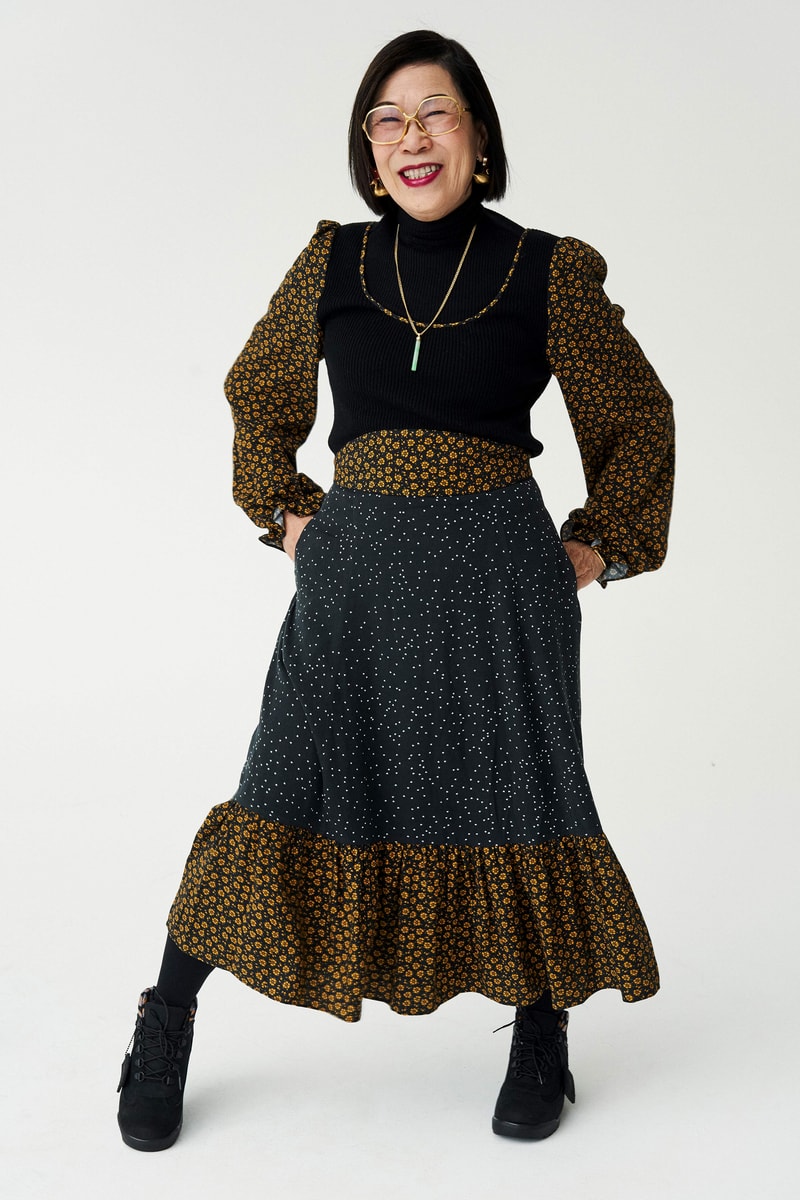 Opening Ceremony Fall Winter 2019 Lookbook Wendy Leon Dress Brown Black