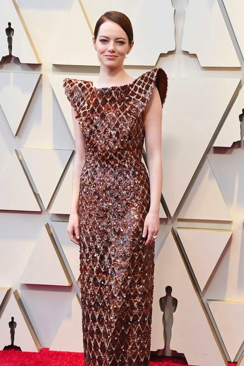 emma stone oscars 2019 91st Academy Awards Red Carpet