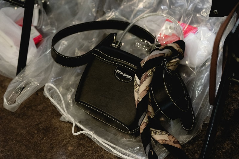 Palm Angels Fall Winter 2019 FW19 NYFW New York Fashion Week Runway Show Backstage Bag Black