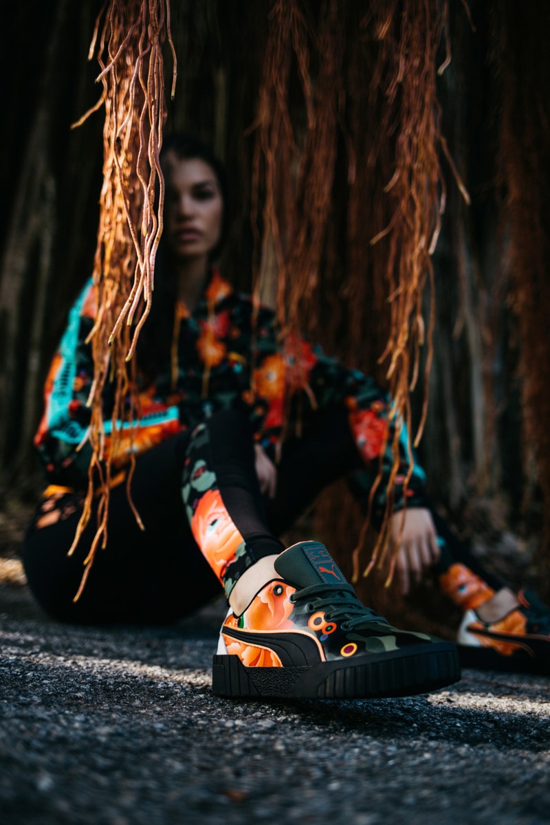 PUMA Collaborates With Artist Sue Tsai Sneaker Collaboration PUMA Nova Cali Basket Silhouettes Release
