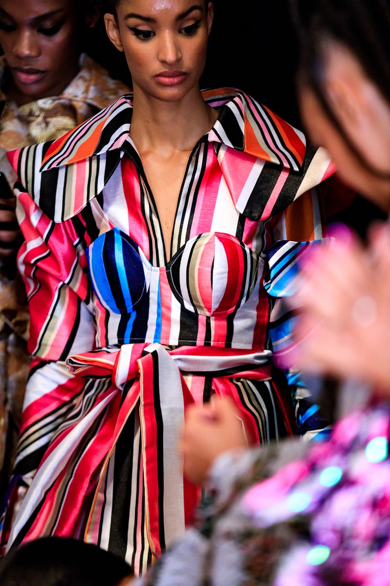 Selam Fessahaye Fall Winter 2019 Stockholm Fashion Week Backstage Amwin Amanda Winberg Sammy Johnny Bennett Sabina ddumba Lejonhjarta