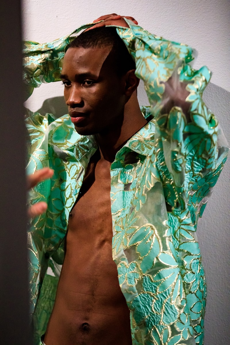 Selam Fessahaye Fall Winter 2019 Stockholm Fashion Week Backstage Amwin Amanda Winberg Sammy Johnny Bennett Sabina ddumba Lejonhjarta