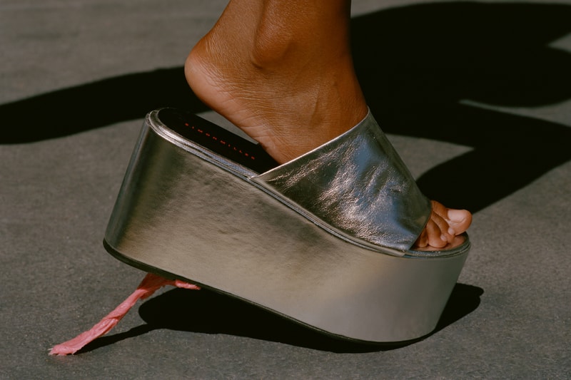Simon Miller Shoe Collection Blackout Platform Tin Foil