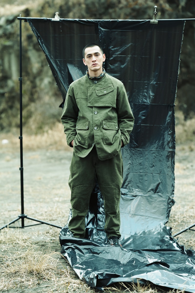 Snow Peak Fall Winter 2019 Collection Lookbook Top Pants Green