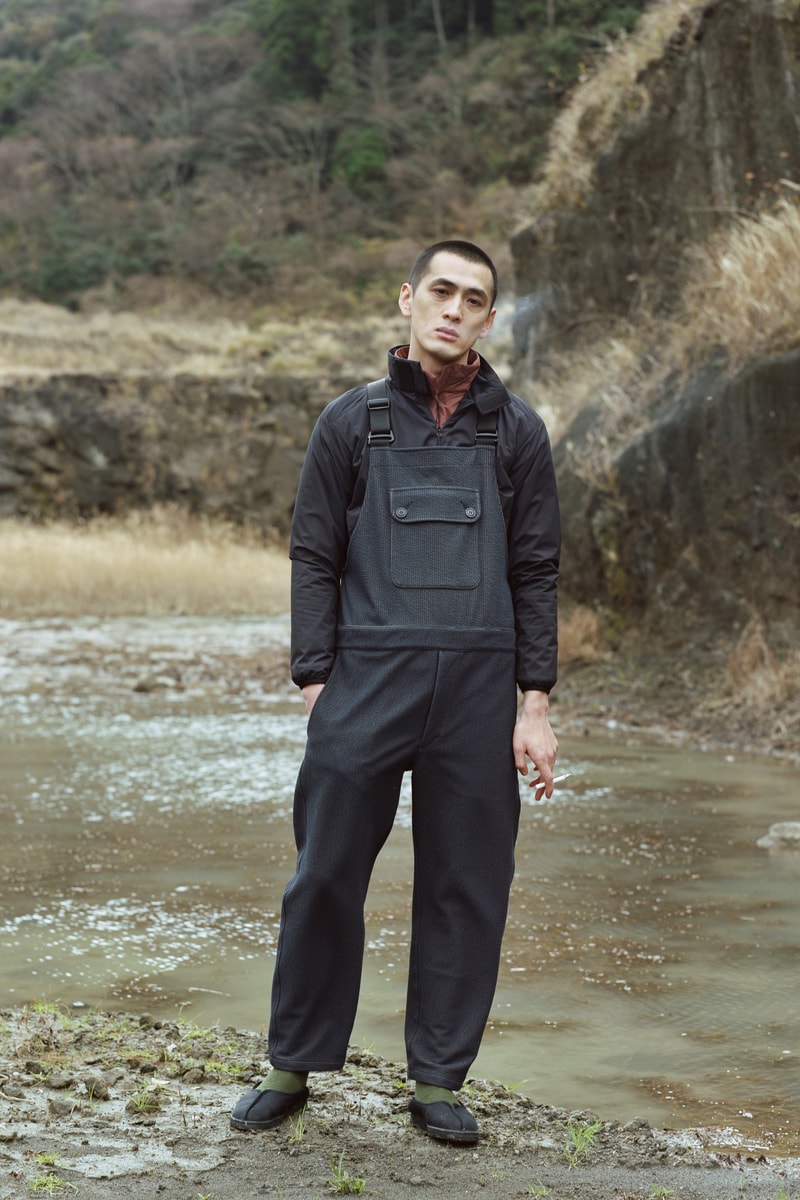 Snow Peak Fall Winter 2019 Collection Lookbook Overalls Black
