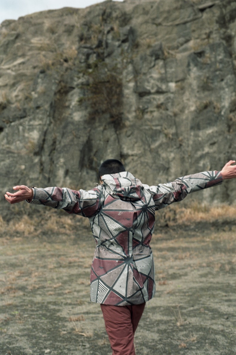 Snow Peak Fall Winter 2019 Collection Lookbook Jacket Blue Maroon