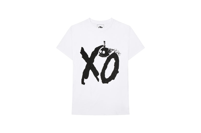 The Weeknd On Thursday Merch Collection Fan Collaboration T-shirt White