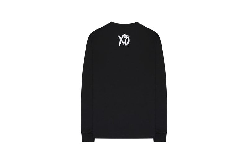 The Weeknd On Thursday Merch Collection Fan Collaboration Long Sleeved Shirt Black