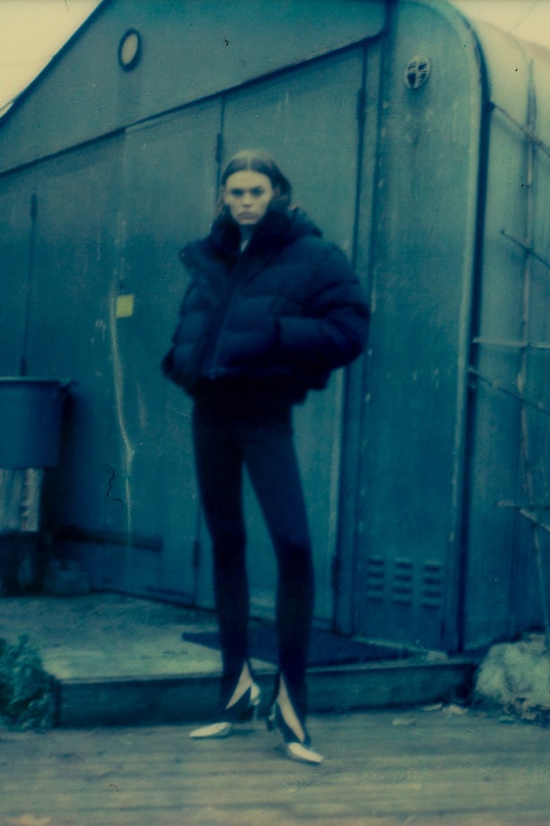 WARDROBE.NYC Street Collection Puffer Jacket Legging Black