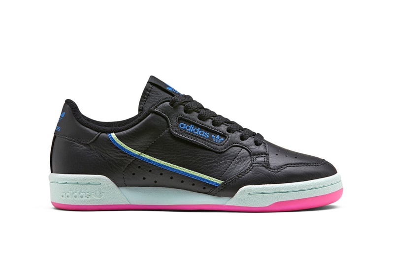 adidas Originals Continental 80 Black Green Pink